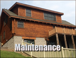  Cramerton, North Carolina Log Home Maintenance